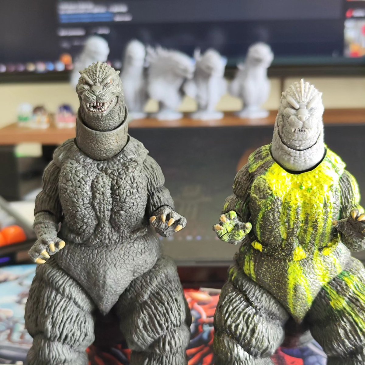 Zetto_JO's tweet photo. Neca 1989 remake prototype

#biogoji #godzilla #biollante https://t.co/jpC25ZmuqC