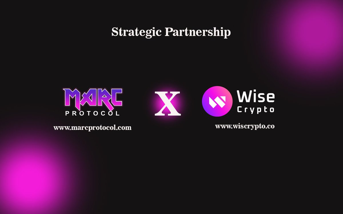 Marc Protocol (MPR) (@marcprotocol) on Twitter photo ๐ขWe are excited to announce <a href="/WiseCrypto_/">Wise Crypto</a> as our strategic partner
Wise Crypto is created with the aim to supercharge the Web3, DeFi, GameFi and all blockchain projects with the marketing and promotions.
Telegram: t.me/wisecrypto_chat
#Crypto #AI #MPR #Marcprotocol ๐ขWe are excited to announce <a href="/WiseCrypto_/">Wise Crypto</a> as our strategic partner
Wise Crypto is created with the aim to supercharge the Web3, DeFi, GameFi and all blockchain projects with the marketing and promotions.
Telegram: t.me/wisecrypto_chat
#Crypto #AI #MPR #Marcprotocol