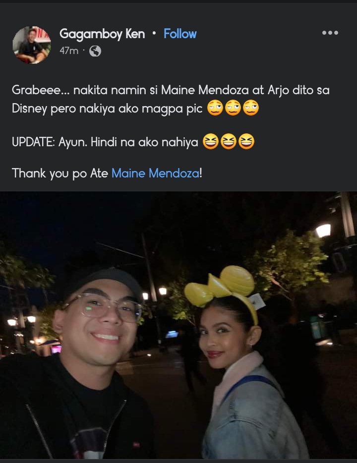 Salamat my picture na🥰 Buhay na dugo Ng Mainers especially me 😅
MAINE MENDOZA
#MaineMendoza
<a href="/mainedcm/">Maine Mendoza</a>
<a href="/AtaydeArjo/">Arjo Atayde</a>