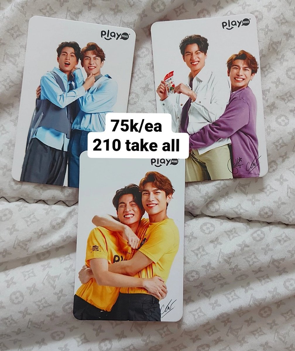 namgfy's tweet photo. WTS // WANT TO SALE

- Tay Tawan Super Color Series (Fullset sealed) 
- Earth Pirapat Super Color Series 
- MewGulf Playmore Official Photocard 
- Mew Suppasit Spaceman Official Photocard

🍊 avail
⚠️ all goodcond 
📍 Surabaya / Tuban Jawa Timur

Tags taytawan earth mewgulf mew https://t.co/0XNJgriax4
