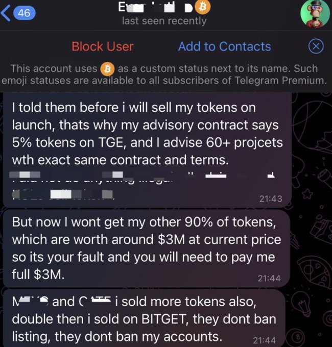 MFeng2004's tweet photo. @EvanLuthra @bitgetglobal @cz_binance LMAO is it #bitgetscam or #EvanScam?? don't avoid this and give your statement with this message🤣🤣 this is very upsetting knowing that you spead fud 🤦‍♀️🤦‍♂️🤦‍♀️ https://t.co/AvIXS4QzvQ