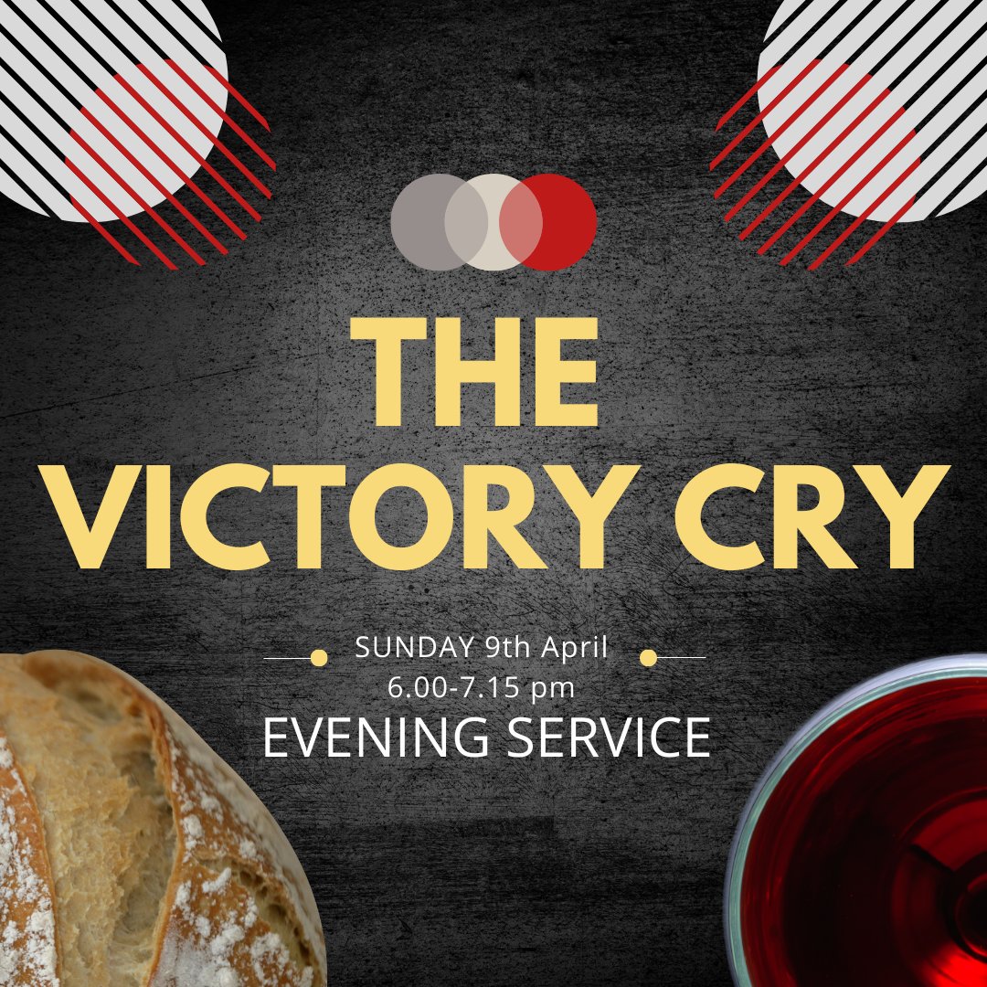 GraceCCTipton's tweet photo. We'll be finishing our Easter weekend hearing Jesus' victory cry: 'it is finished' and gathering as believers together to eat and drink to remember His death for us (6.00-7.15 pm) at Newhall Street. https://t.co/WfvAiob48O