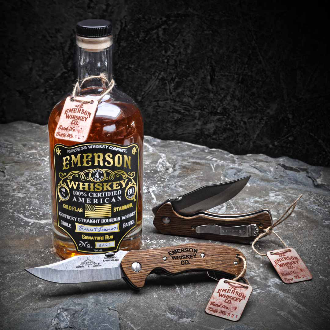 Have you heard? Emerson Whiskey, America's Whiskey Company™!
.
Coming soon.  ECA Members will receive more information soon. 
.
.
.
#Emersonknives #Emersonwhiskey #whiskey #emersonwhiskeyco #americaswhiskeycompany