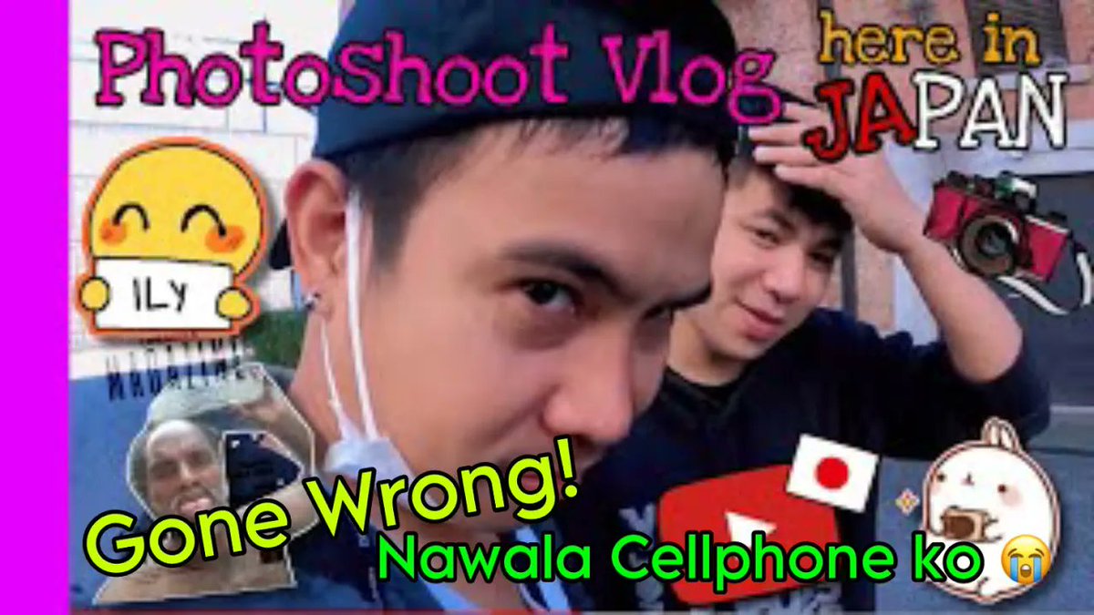 LeanDeJesus7's tweet photo. https://t.co/sdEg2TGEmB

Photo Shoot Gone Wrong, Nawala yung CP ko and this is what happen!

Sa vlog na to makikita nyo gaano kahonest ang japanese. Aaminin ko na may pagkaburara ako hahaha pero thank God bumalik siya kasi yung ibang vlog natin nasa cp pa na ito.

#japanvlog https://t.co/BrR0bRu5Jq