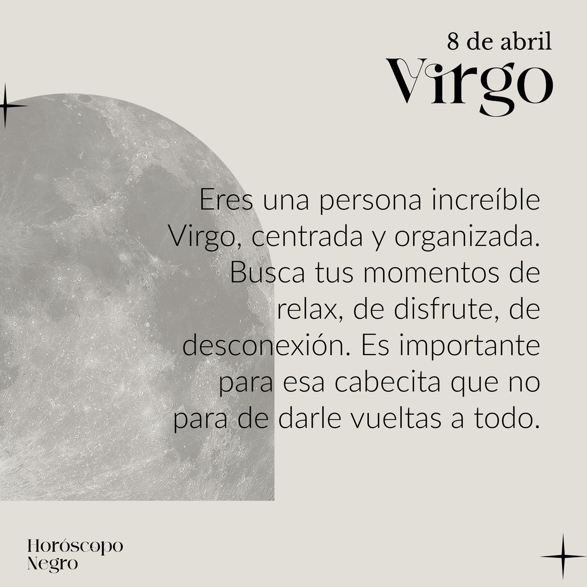 El horóscopo diario del 8 de abril para #Virgo ♍🔮 Léelo completo aquí: horoscoponegro.com/virgo-horoscop…