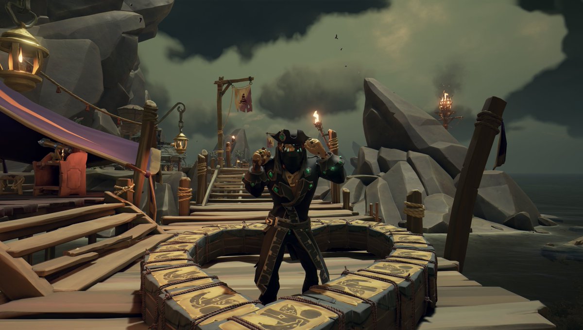 Legend4ryOutl4w's tweet photo. #BeMorePirate #SeaOfThieves I let some love behind filled with resources for the next crew have fun :) https://t.co/V060aXrH7t