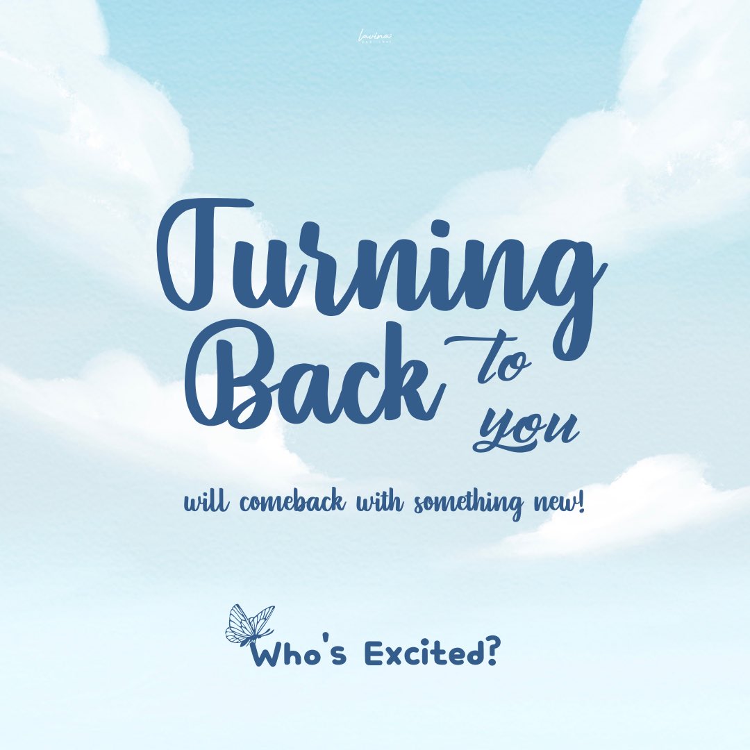 Novel 'Turning Back To You' will be back with something new and excited!✨

#turningbacktoyou #novelbestseller #bukubestseller #alternateuniverse #au #alternativeuniverse #bukufiksi #lavinapublisher #rekomendasinovel