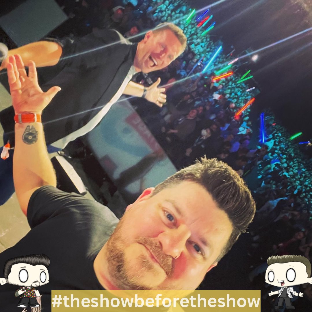 Galaxy Stage! ✨ 

@djaussiedave and <a href="/levelupleroy/">Level Up Leroy / The comic con DJ</a> are the team for all the fun and games at the stage! Make sure to say hello and you might be able to get our show exclusive prize from the guys 💫 Tweet them here 📲

#TheShowBeforeTheShow #StarWarsCelebration