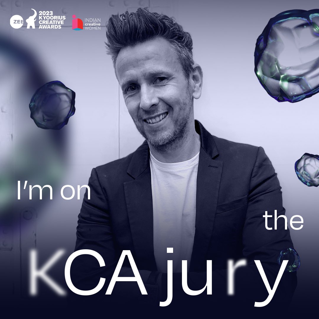 I’m really excited to be a judge on this years Kyoorius Awards. I can’t wait to see the work and meet my fellow judges in Mumbai. 

#KyooriusCreativeAwards
#KCA23
#KCAJury2023
<a href="/kyoorius/">Kyoorius</a>
@criticalmassagency