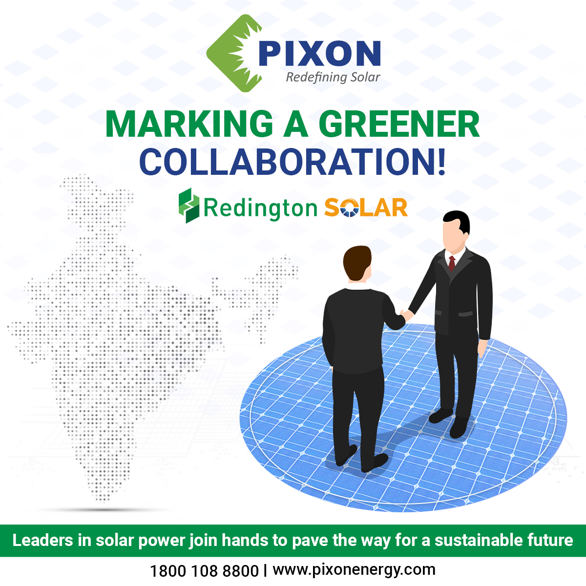 pixon_energy's tweet image. PIXON joins hands with  @RedingtonSolar paving the way for adopting sustainable solar energy solutions.🤝

#pixon #pixonsolar #redingtonsolar #solar #solarenergy #renewableenergy #collaboration #distibutor #network