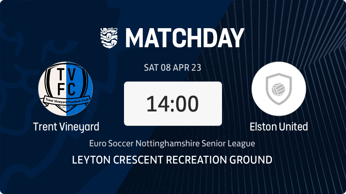 ⚽️ CUP SEMI FINAL DAY ⚽️

Today we host Elston United in the NSL Junior Cup Semi Final. It’s a huge game but we’re up for it. 

Kick off is 2pm at Leyton Crescent, Beeston.
