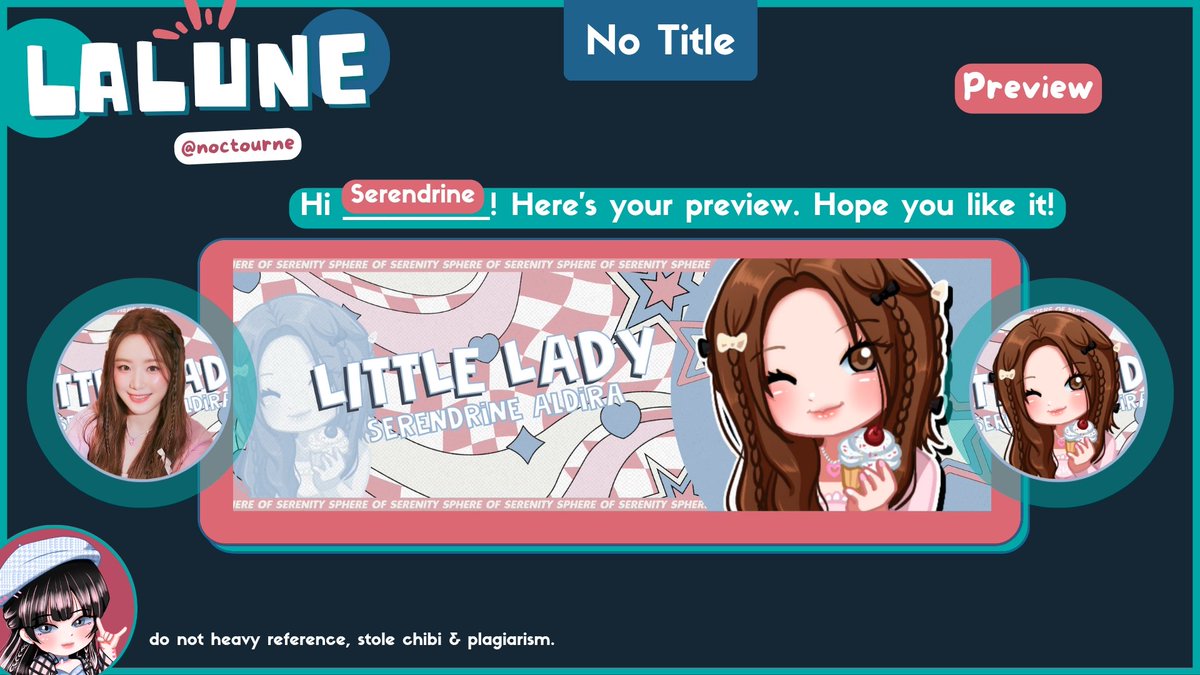 noctourne's tweet image. Help rt :3

Besok (minggu) lune open santai sampai slot memenuhi untuk semua katalog (kecuali real emotion/pentol) di jam 16:00 WIB yaa! Yang mau leh langsung dm kode/jenis katalog &amp;amp; sebut jumlahnya, max 2 untuk tiny series yah! Lengkapnya ada di reply

#zonaba #zonauang