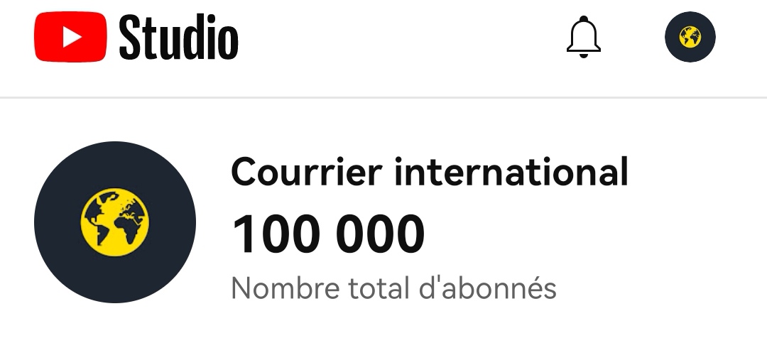Let's goooo la chaîne YouTube de <a href="/courrierinter/">Courrier inter</a> a 100 000 abonné•es ! ❤️‍🔥❤️‍🔥❤️‍🔥Et l'autre bonne nouvelle c'est que l'équipe s'agrandit : cette semaine, <a href="/derwellqflc/">Derwell Queffelec</a> a rejoint la team vidéo, pour le plus grand plaisir de <a href="/maelyssourt/">Maélys</a> et moi-même. 😎