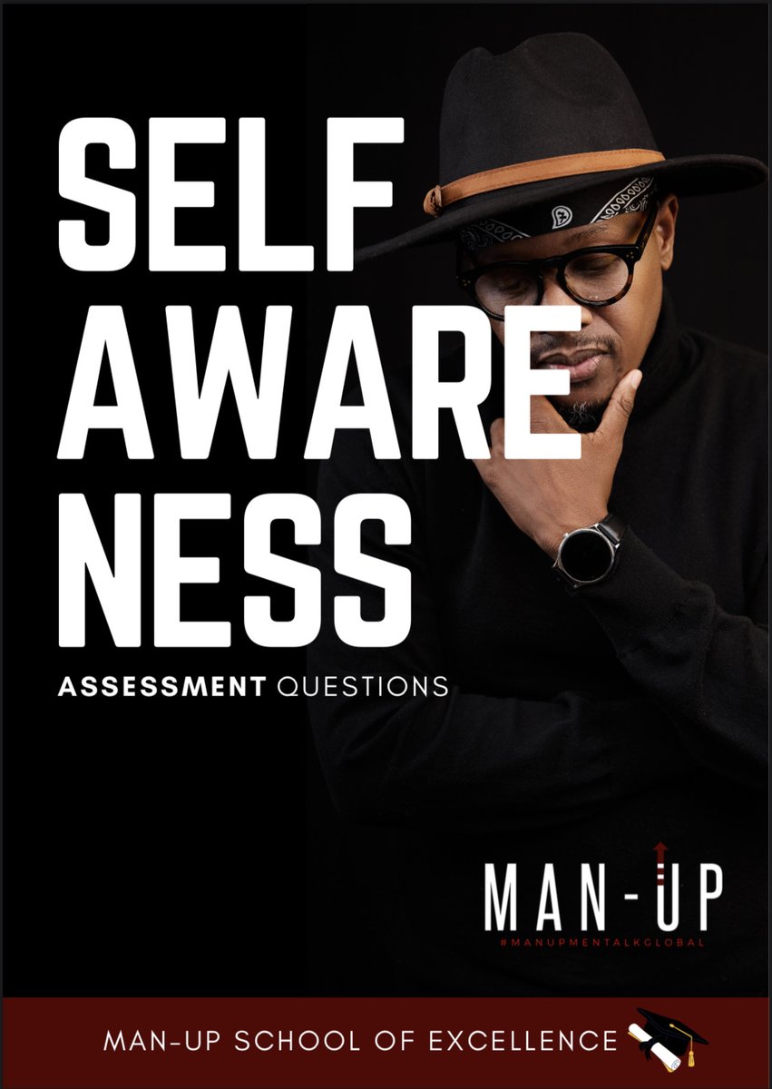BonfireFound23's tweet photo. THE Selfawareness Assessment Questionnaire by:
#AfricanArtsSociety #Creatair #ArtsTravelGallery #ManUpMovement
1. How do you handle stress and pressure in your daily life?
2. How do you react when someone disagrees with you or criticises your work? https://t.co/FzpiIZyU48