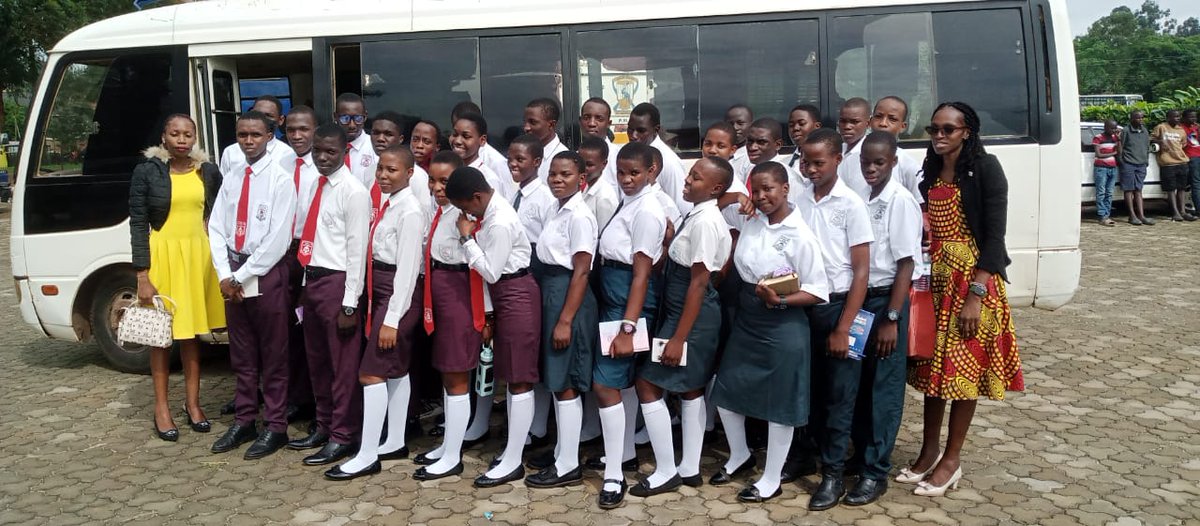 muyenga_high's tweet photo. Our Students in Mbarara for debate at Ntare School. We wish them all the best. https://t.co/JYJ0xqmEz9