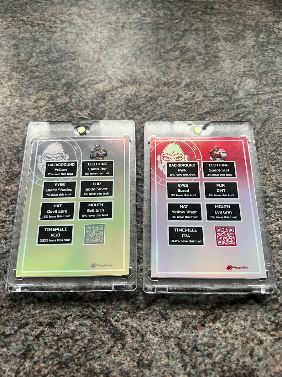 GM fam, enjoy Your weekend 🙏

Mine couldn’t start any better with the arrival of my <a href="/TimepieceApes2/">Timepiece Apes Society 2.0</a> Holocards by @phygitalius 

These bring me back to my younger days when i was collecting Pokemon or Panini Cards 🔥

#nftcollectible