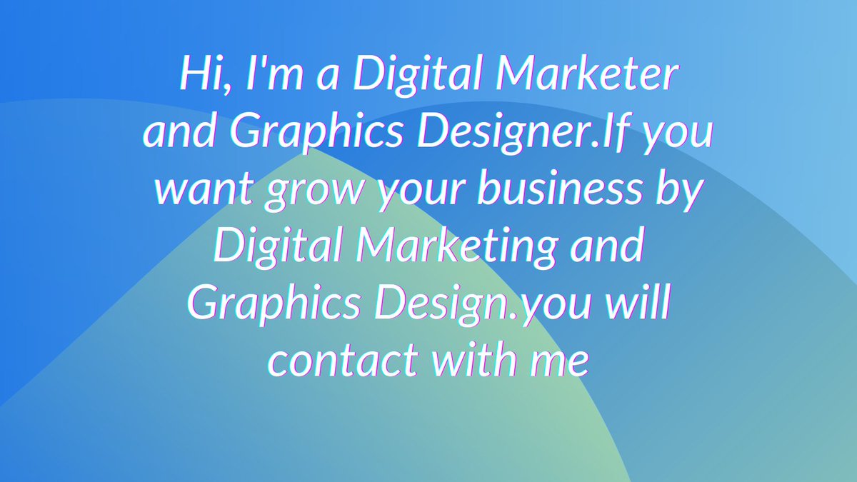 ashsabu4172's tweet photo. Hi, I'm a Digital Marketer and Graphics Designer.If you want grow your business by Digital Marketing and Graphics https://t.co/XMOv9LKf3T will contact with me
#digitalmarketing #digitalmarketer #merketing https://t.co/TRTab0gxK0