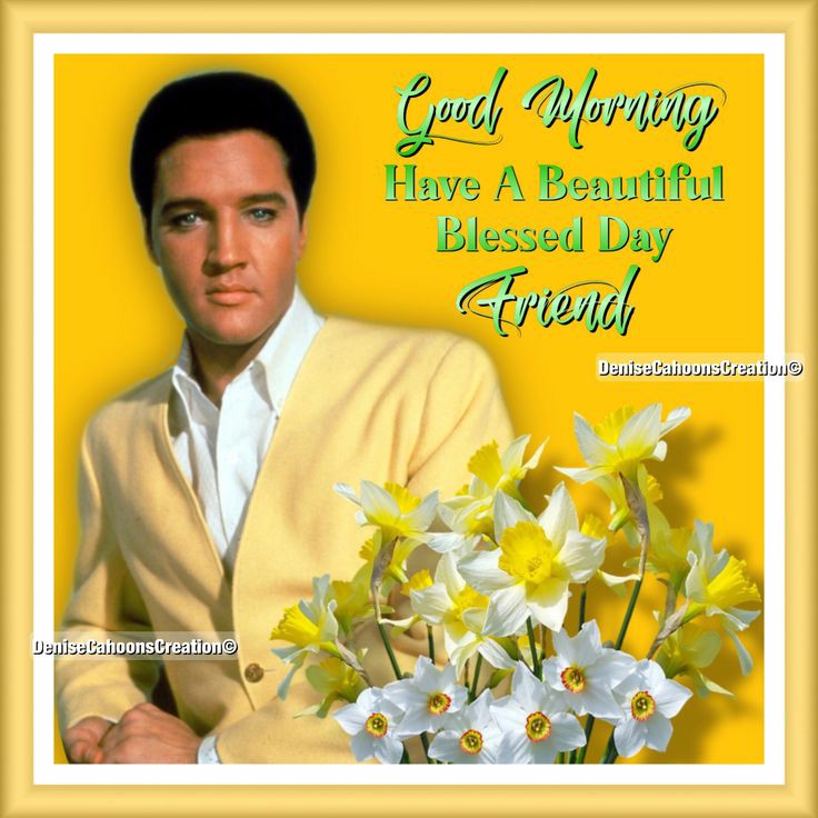 Good Morning/Afternoon 
#ElvisFriends 
#EasterBlessings ✝️