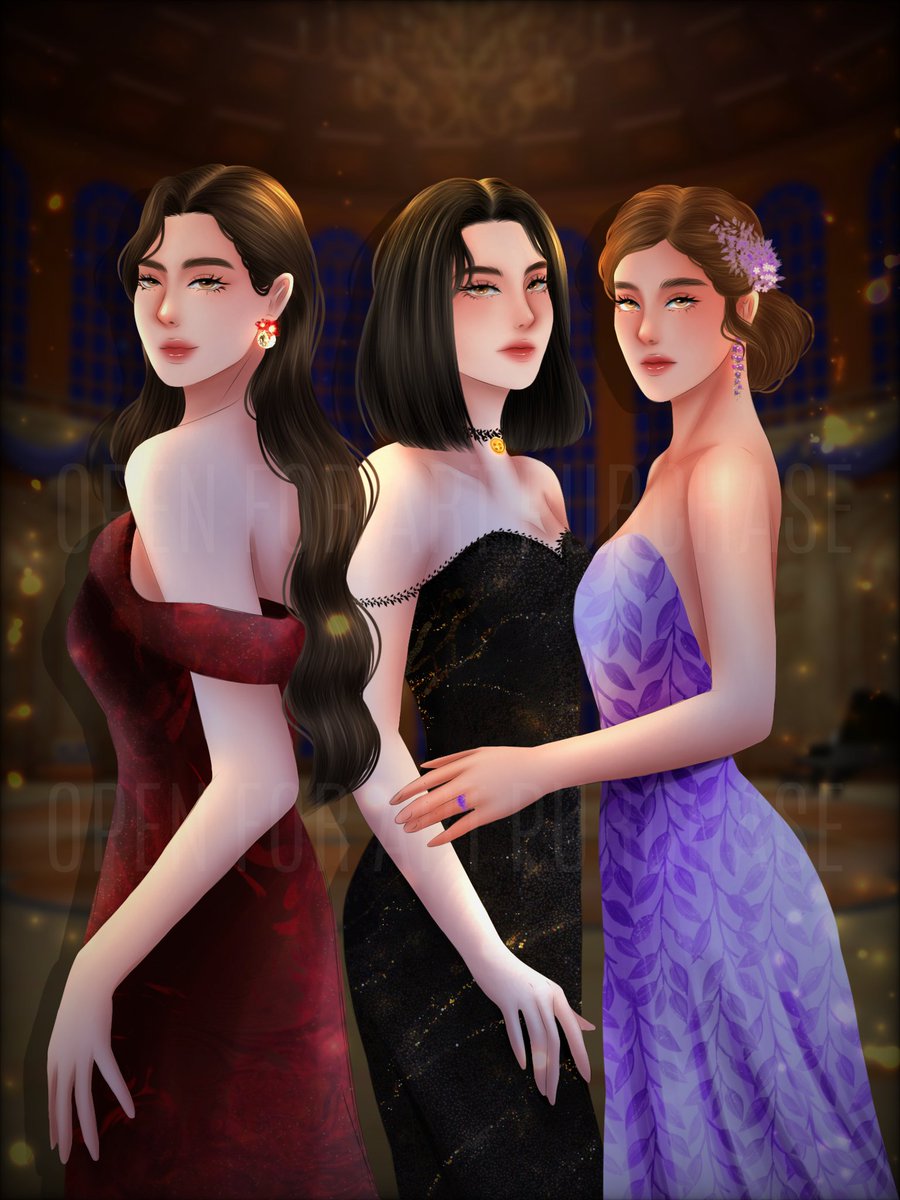 Shaney_art's tweet photo. Vouganville Ladies 🫡
.
.
Story written by: Irshwndy @irshwndy
.
.
||Do not steal, trace and sell||

|| OPEN FOR ART PURCHASE! ||
.
#Strangerstrangermrstranger #Hushlouder #Knockknockprofessor #Irshwndy https://t.co/jvVLKueMlv