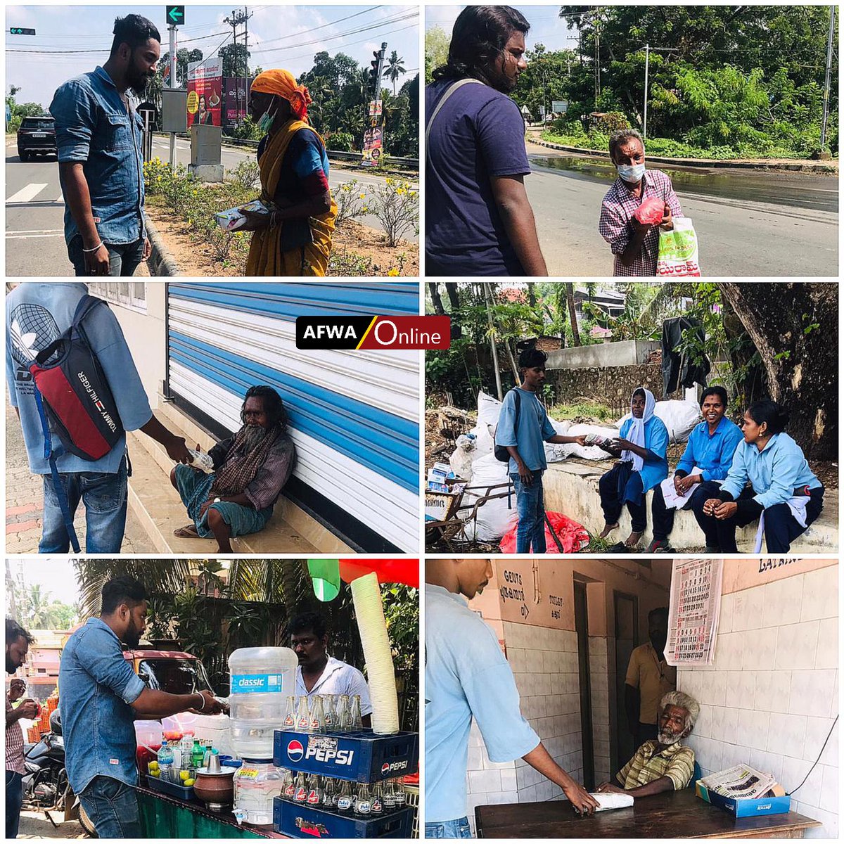 afwa_online's tweet photo. AFWA Chengannur unit under AFWA Alappuzha DC is celebrated #AlluArjun 's birthday by distributing food  to the poor needy peoples working on the streets 👏👍

#HappyBirthdayAlluArjun
@alluarjun https://t.co/xQQRstMqbI