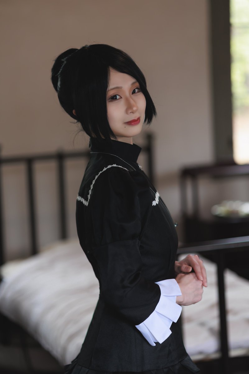 ⚠︎コスプレ ゴールデンカムイ / 家永カノ 黒衣の天使