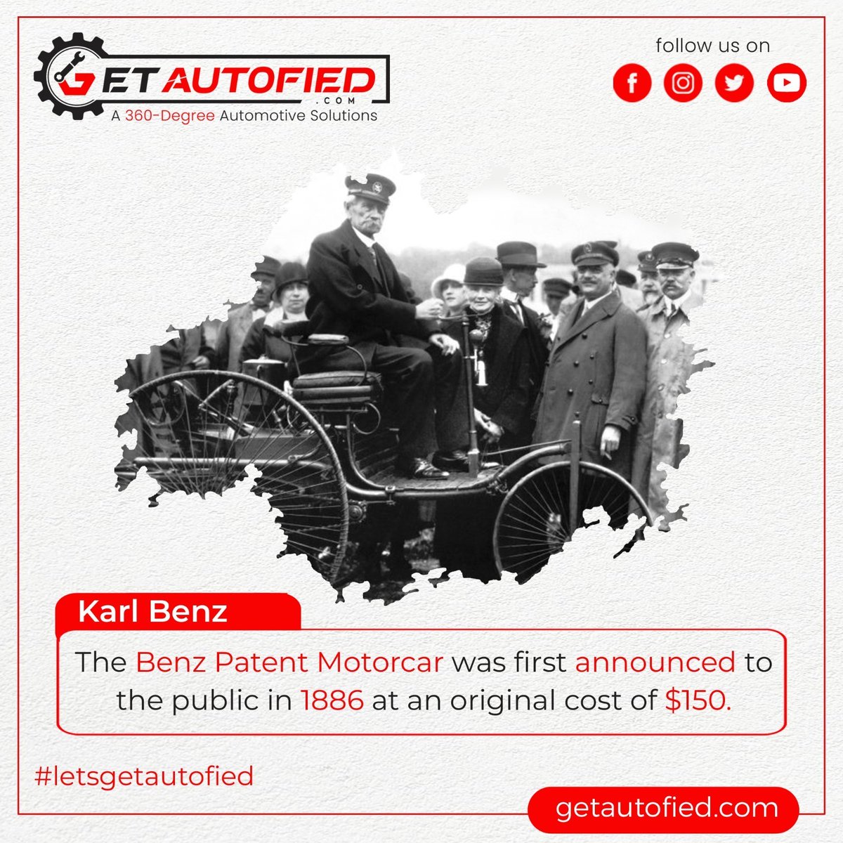 getautofied's tweet photo. Karl Benz

The Benz Patent-Motorwagen is widely considered to be the world'

visit: https://t.co/MndvWhRdeB

#getautofied #automotivesolutions #automobile #automotive #360degreeautomotivesolutions #letsgetautofied #Benz #Patent #electricity #internal #combustion #German #car https://t.co/rXhngLXUbw