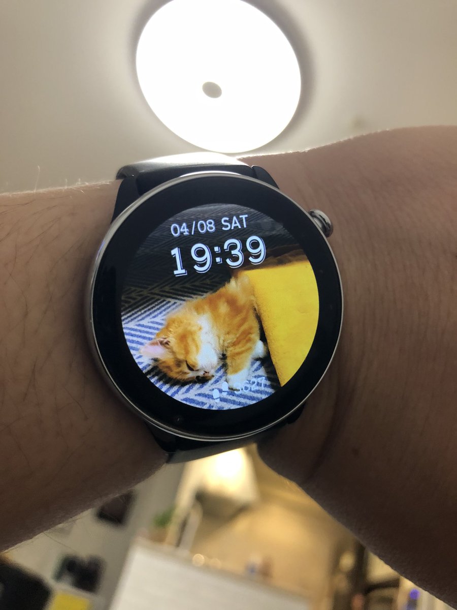 tashi428's tweet photo. 昨日の夜勤中にポチったスマートウォッチが午前中に届いてた
Amazonはやっすごっ
これでウォーキングもはかどりますな
#amazfit
#gtrmini https://t.co/gDo2oBImCC