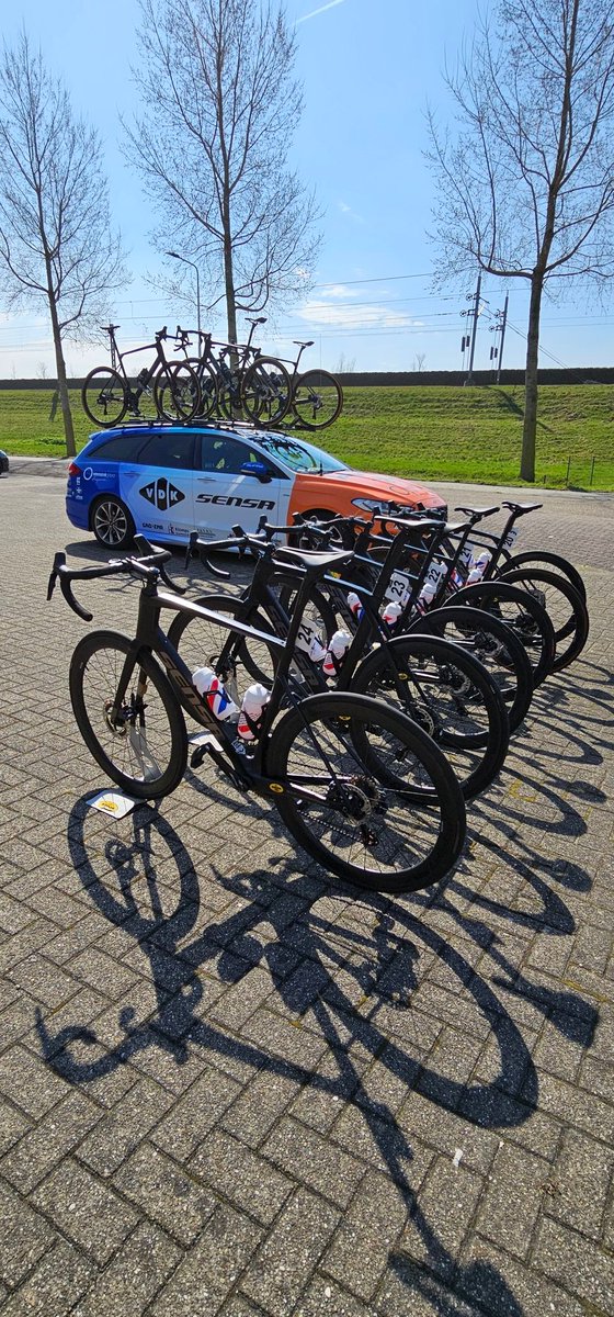 Prachtig weer hier in Dronten. Over iets meer dan uur gaan we van start <a href="/Zuiderzeeronde/">Zuiderzeeronde</a> <a href="/sensakvkct/">Sensa-KvkCT</a>  #ChallengeYourTalents