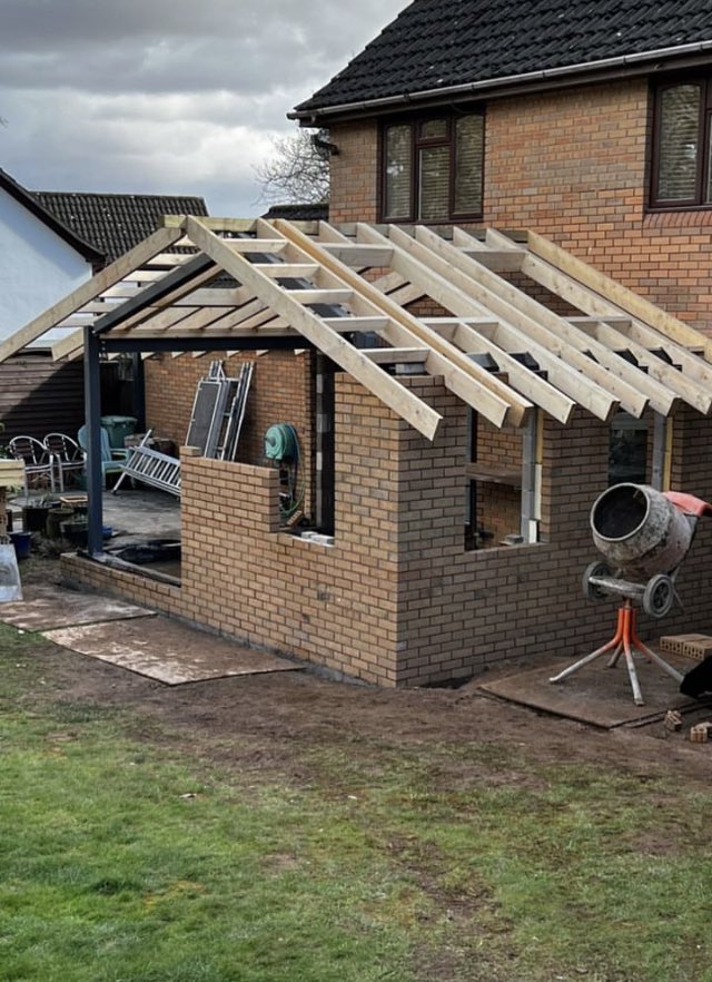 Neis gweld cynnydd ar brosiec. 
Nice seeing progress on a project.
#estyniad #extension #cardiff #caerdydd