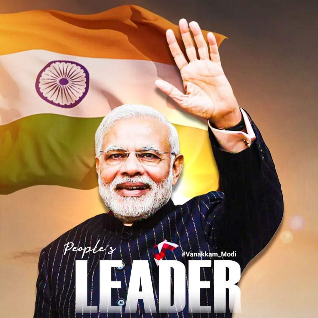வணக்கம் மோடி Welcome to Tamilnadu our Hon'ble Prime minister Narendra Modi ji 🙏🙏🙏     #Vanakkam Modi ji🙏.
