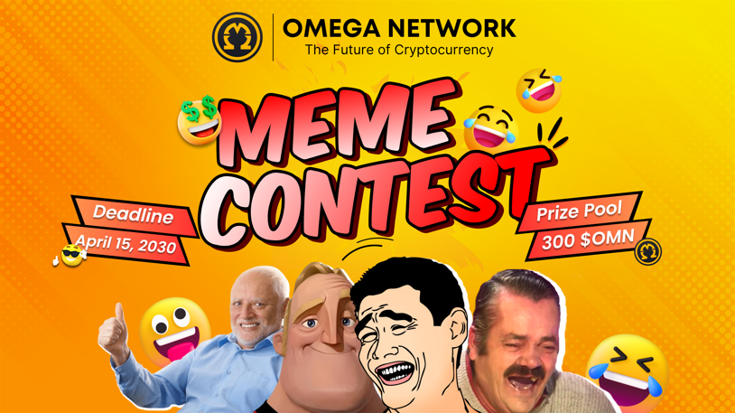 OMCoreTeam's tweet photo. 🎉 Are you a master of memes? Show us your funniest memes, and the 👑 Top 3 memes will win 100 $OMN each! 🤑 

💡 Follow @OMCoreTeam
💡 Like &amp; Retweet
💡 Post your work with #OmegaMeme tag https://t.co/Z5T4qk68S1