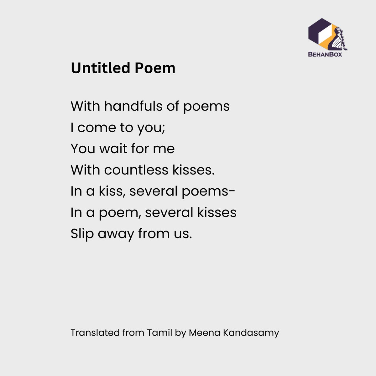 BehanBox's tweet photo. Sukirtharani is a Dalit poet, activist and a teacher whose poetry is noted for its stinging critique of the caste system, eco-feminist approach, and lucidity of language.
#dalithistorymonth #sukirtharani #dalitwriting #dalitpoetry #poetry #behanbox #journalism https://t.co/35aop9ZaY8