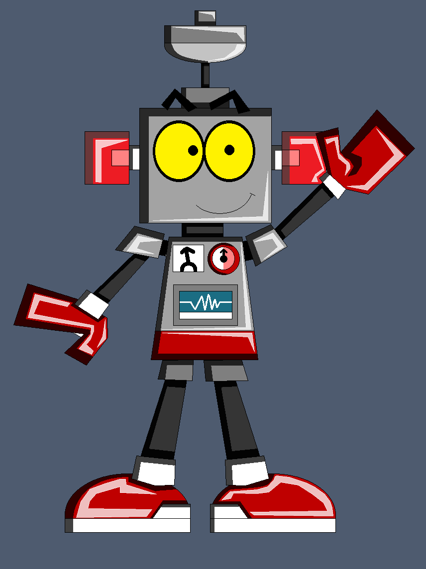 Matsumaru_kun's tweet photo. Another sample of my digital art.
Robbie Robot.
A small tinfold robot created by a friendly scientist who, using his creativity, embarks on a quest for save his friends, and his creator & her nephew.
#RobbieRobot
#MarioStrikerMurphy
#robot https://t.co/ZlJAnFLXKy