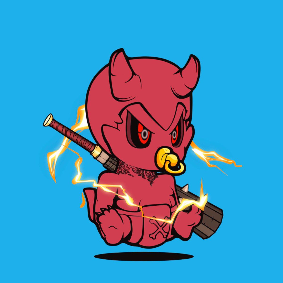 Memeland's tweet photo. Not sure if this is the Kaiju or the Devil.

(By @titikmulainft) https://t.co/B7PYnBMAcl