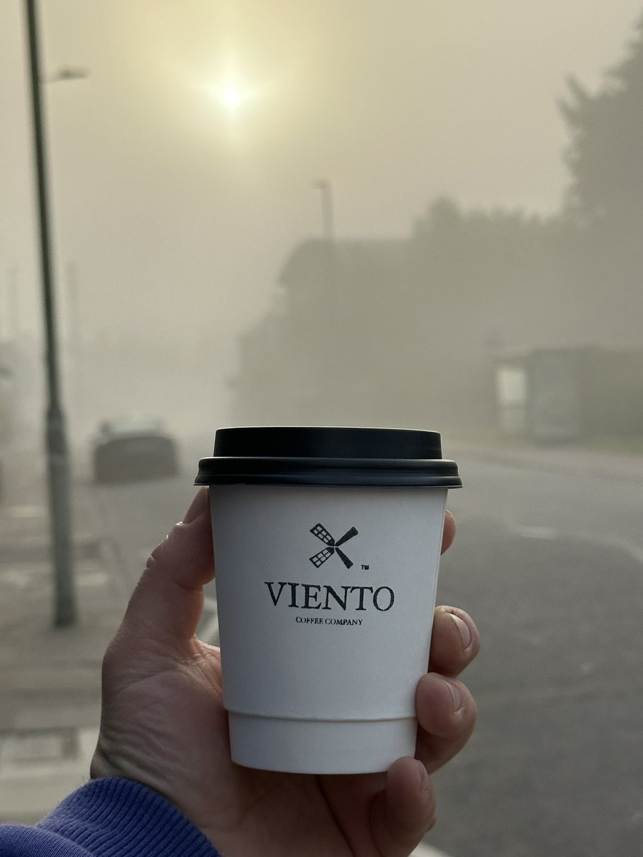 VientoCoffee's tweet photo. Good morning sunshine ☀️ 

#sunshine #holiday #saturday #weekend #fog #day #coffee #watford #stalbans #london #uk #funny #food #breakfast https://t.co/BH9IfDIRNQ