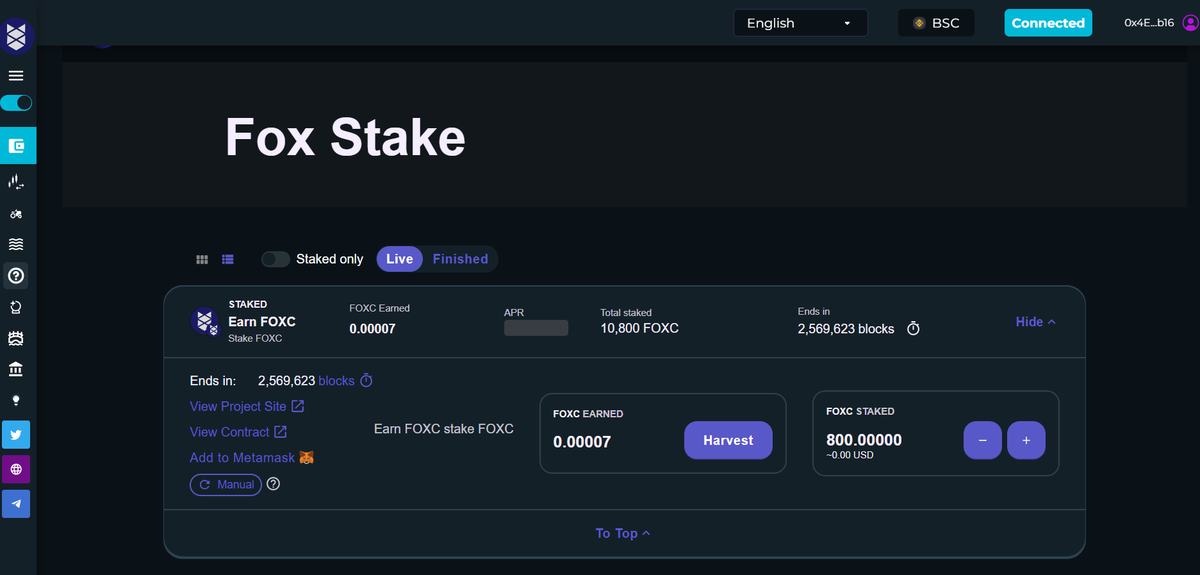 FoxchainLabs's tweet photo. The team is testing staking, monitoring the system until it is safe for investors to use

#FOXDEX #FOXCHAIN #blockchain https://t.co/rCfOueANNM