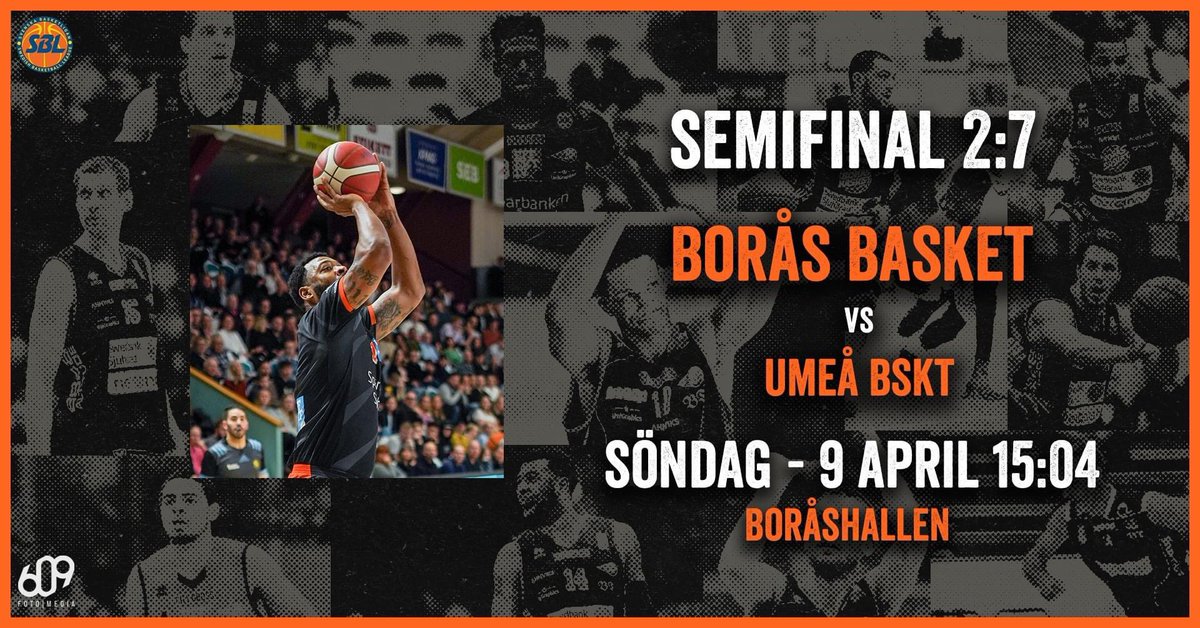 Imorgon är det dags igen! 🔥 Tidig matchstart är perfekt för hela familjen! Köp biljetter och restaurangpaket på borasbasket.se
