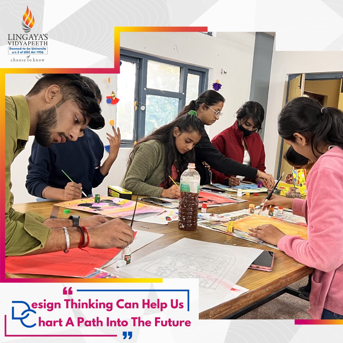 LingayaV's tweet photo. At Lingaya's Vidyapeeth, we give you the option to choose from a diverse selection of design courses.

 #artwork
#delhincr #student #university #design #course #bachelor #master #degree #fashion #graphicdesign #art #painting #drawing #designingcourse #faridabad #lvcampus https://t.co/j8ZmhPxAPq
