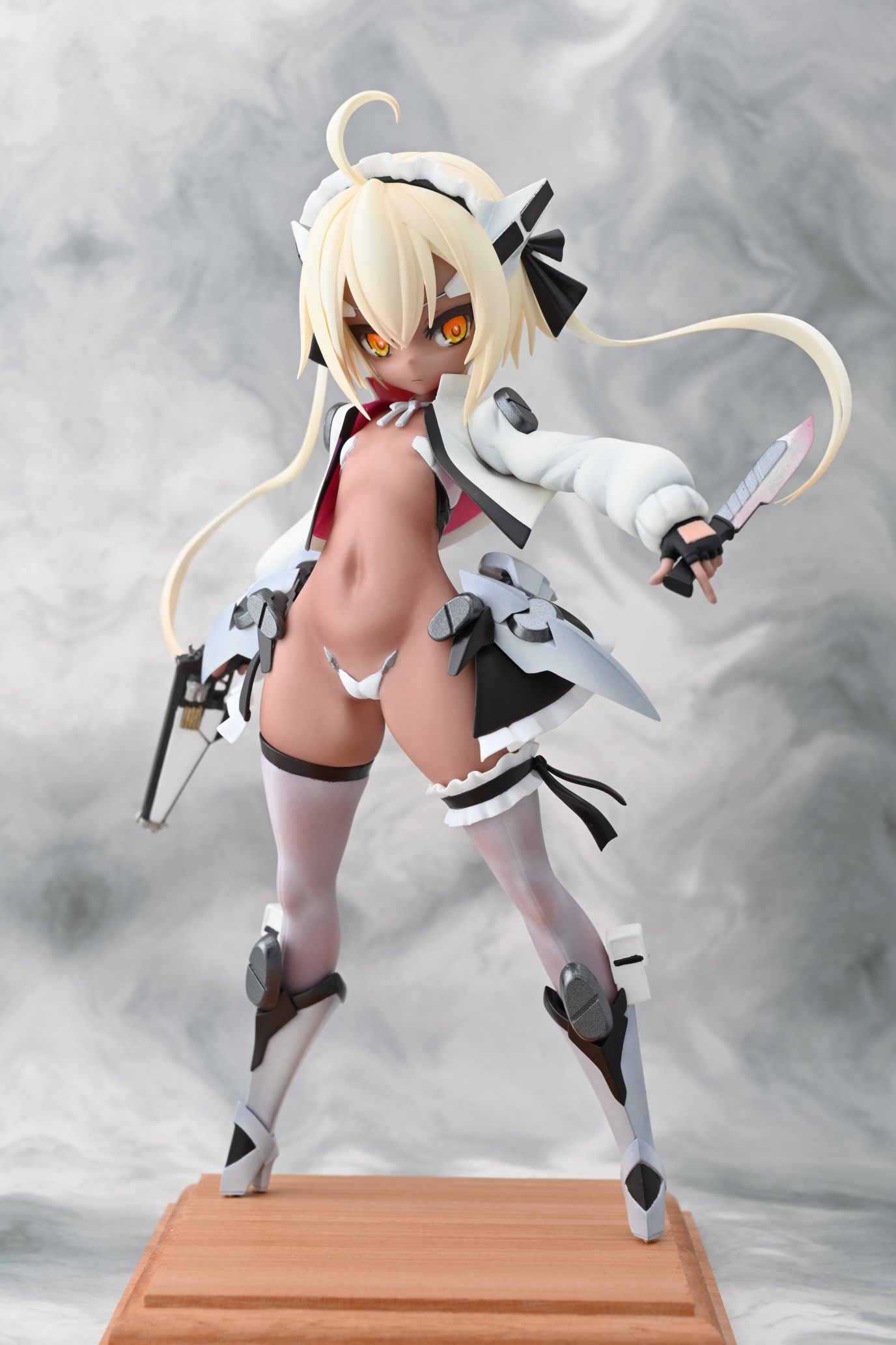 完成品 「メイドちゃんv2」 ぱっとん かるかん ガレージキット