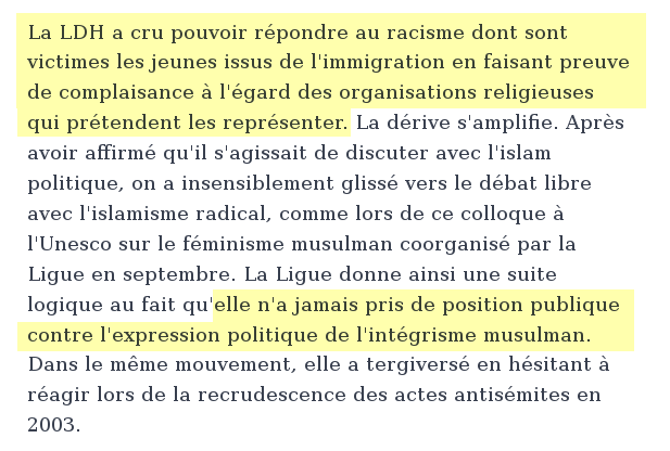 affreuxlathee's tweet photo. Ça barde à la Ligue des Droits de l'Homme en France. Et quand on lit ce réquisitoire rédigé par ceux qui la quittent, on retrouve des griefs qu'on pourrait reprendre mot pour mot à l'égard du #MRAX ou d'#UNIA en Belgique.
https://t.co/lW0SeEGf39 https://t.co/ZbDCZgyCap