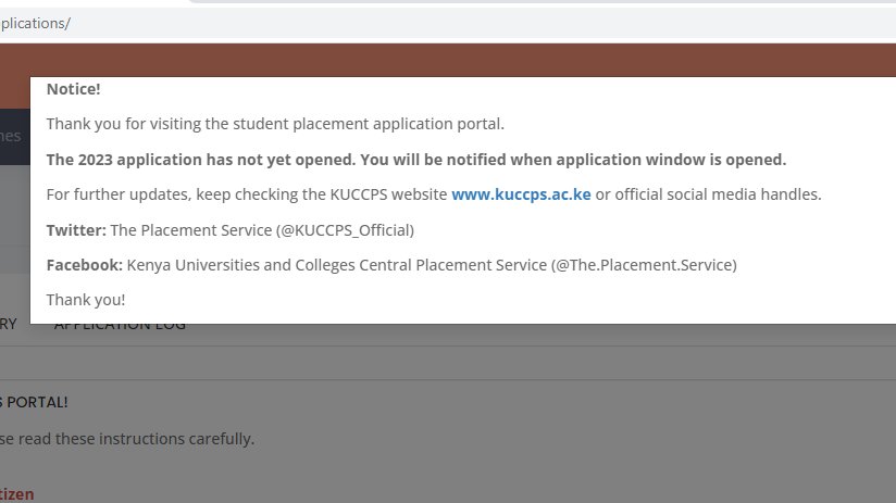 Jayquahw's tweet photo. This time round, @KUCCPS_Official has failed, We now in April, portal not yet opened for first time applications. does it mean will not have revisions of courses? What c'd be happening that we are not told...... @RadioCitizenFM @citizentvkenya @ntvkenya c'd you be having answers https://t.co/cfsl1gnKLa