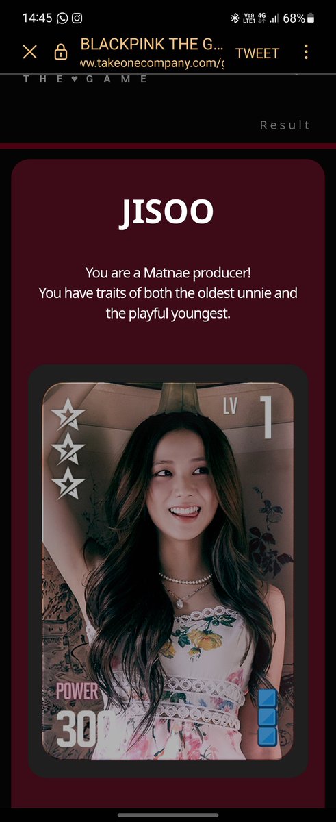 darrykenny's tweet photo. @BPTG_OFFICIAL I am Rosé follower but I also like Jisoo a lot. ❤️❤️❤️ https://t.co/1yVPiowewF