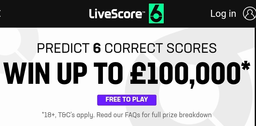 FREE_bet_games's tweet photo. Over 1.4m in 💥FREE💥 to enter football ⚽ (Tweet 1) 🤞😊
Links…❤️
£1,000,000 #6ScoresChallenge
https://t.co/cVZA7SaSjv
£250,000 #super6
https://t.co/5RxvQWwbay
£100,000 LiveScore 6
https://t.co/xCrrBZyPKo…
£50,000 #4toscore
https://t.co/b2vlZeA0NH https://t.co/VNIkGBKOiC