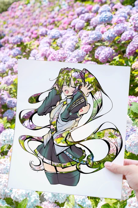 絵はこんな感じになりもす 