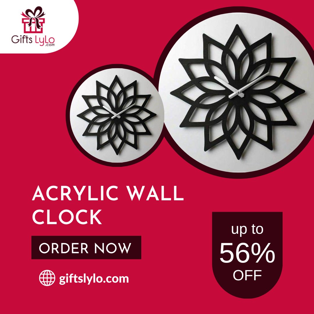 Big Sale (Upto 56% OFF) 📢

Stylish Acrylic Wall Clock.😍
Price: 1999/- (After 56% OFF) 
Home delivery all over Pakistan. 🇵🇰
QUALITY GUARANTEED 💯

SHOP NOW👇
giftslylo.com/products/acryl… 

#acrylicwallclock #modernclock #homedecor #walldecor #uniqueclock #trendyclock #wallclockdesign