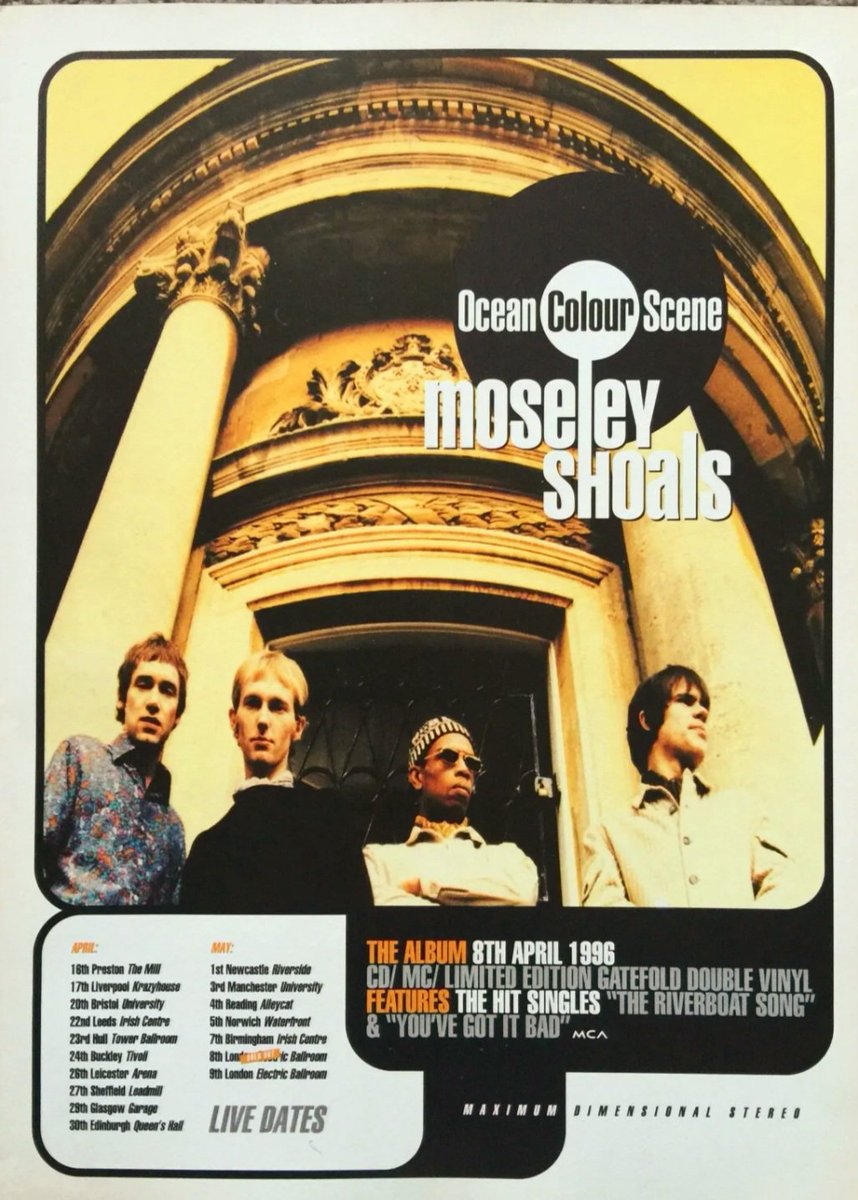 ShiiineOn_'s tweet photo. On this day in 1996

Ocean Colour Scene released their album : Moseley Shoals 

What's your favourite track on the album.. ? 
#OTD https://t.co/mq9ex9nu8a