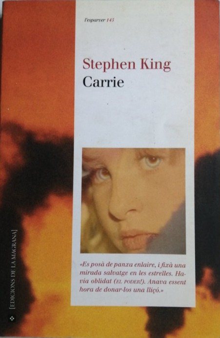McreadyPiloto's tweet photo. En dies d'exacerbat fervor religiós, res millor que conèixer el fanatisme de la senyora Margaret White, la mare de CARRIE, de Stephen King. En català a @LArca_cat i la Magrana.

Espòiler:La famosa "crucifixió" de la magnífica adaptació al cine de De Palma no surt a la novel·la... https://t.co/PdMsoLGUzM