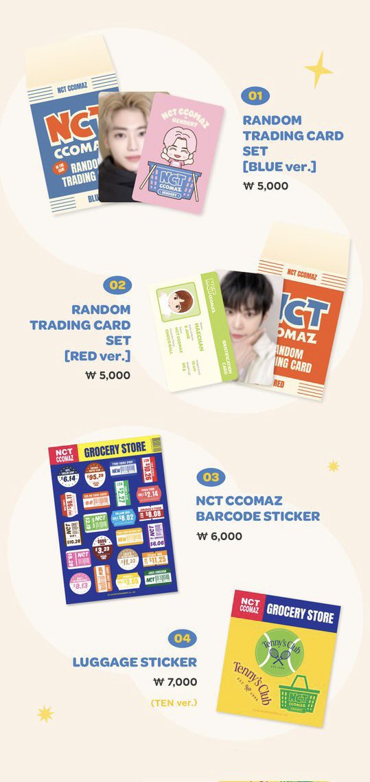 noyangsim82's tweet photo. NCT CCOMAZ GROCERY STORE
 대리구매

4/11일 13:00, 14:00, 15:00

💚 proxy doll each 0.5
other each 0.2

NCT CCOMAZ GROCERY STORE 엔시티 태일 쟈니 태용 유타 도영 재현 정우 마크 해찬 런쥔 제노 재민 천러 지성 윈윈 헨드리 양양 텐 쿤 샤오쥔 성찬 쇼타로 엔시티 팝업 댈구 https://t.co/H0F0zRpwA9