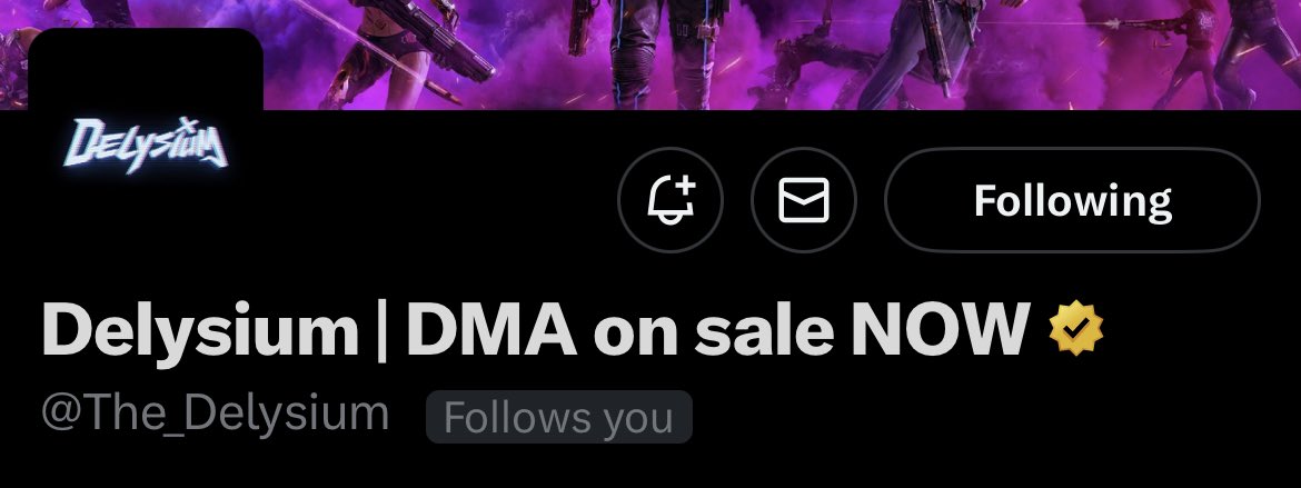 Delysians, we've noticed an increase in attempted impersonations lately. 

<a href="/The_Delysium/">Delysium - $AGI 🟨</a> is the only legitimate Delysium Twitter account, which is verified with a gold checkmark. 

Make sure to only interact with official links.

Stay vigilant and stay safe.