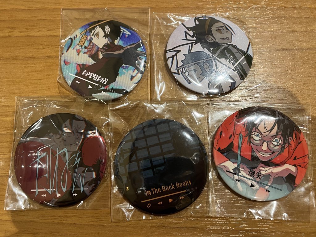 syudouさん 我武者羅缶バッジガチャ シークレット 【ネット限定